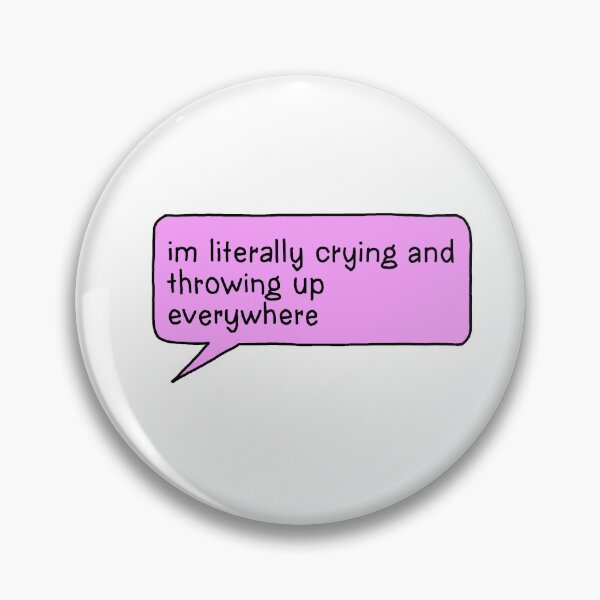 Item preview, crying and throwing up everywhere designed and sold by searchingforsvt.
