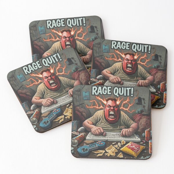 Item preview, Rage Quit! designed and sold by kyxur.