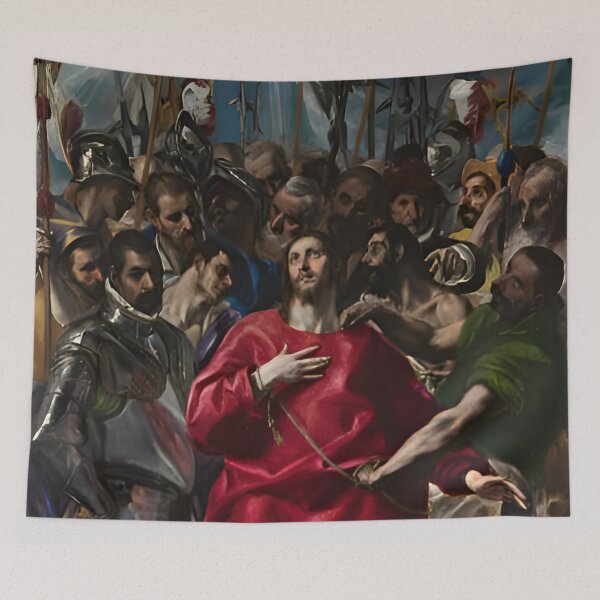 Item preview, The Disrobing Of Christ El Greco Painting designed and sold by Teetans.