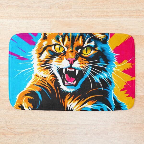 Item preview, Fierce Cat: Claws and Teeth Bared designed and sold by GrizzlyCollective.
