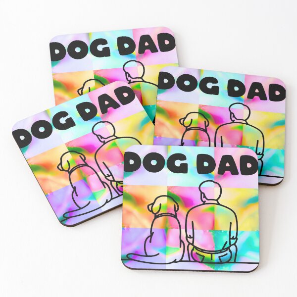 Item preview, Dog Dad Design| Celebrating Unconditional Love & Friendship in Pop-Art Style designed and sold by Fredster1966.