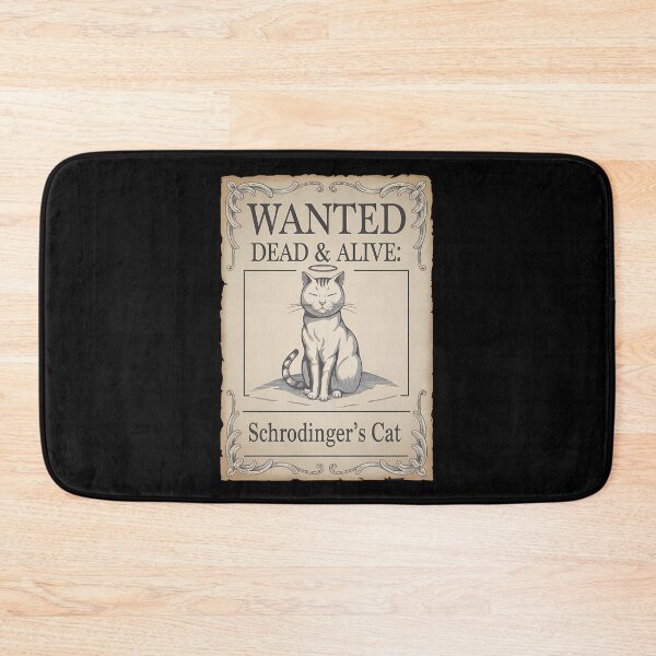 Item preview, Schrodinger's Cat Wanted designed and sold by BayBoutique.