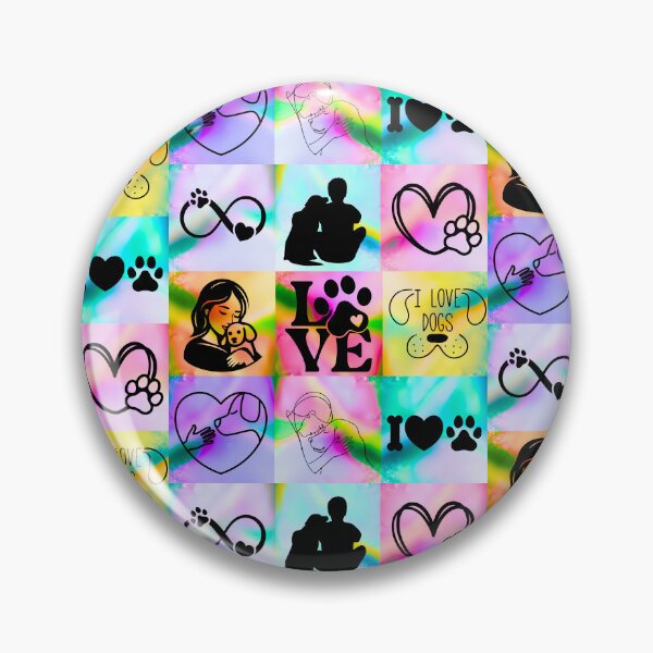 Item preview, Eternal Love for Dogs | Pop-Art Inspired Design for Dog Moms & Dads designed and sold by Fredster1966.