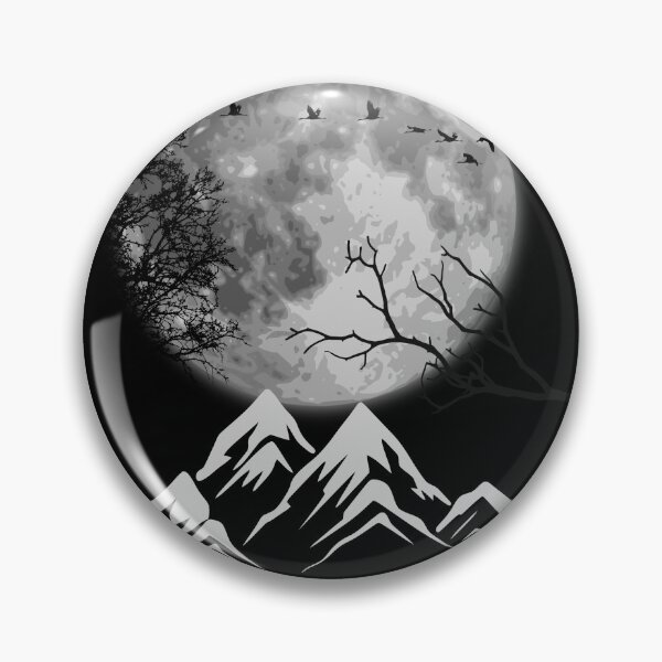 Item preview, Spooky moon T-Shirt  designed and sold by kozimster00.