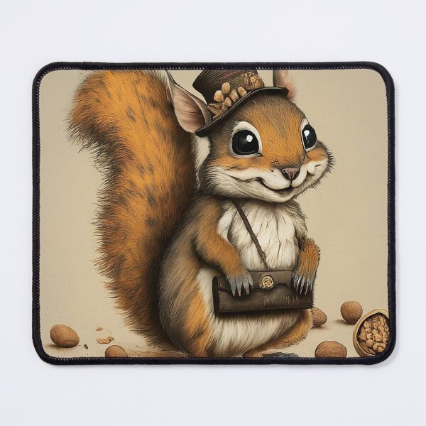 Item preview, Squirrel On A Nut Hunt designed and sold by kyxur.