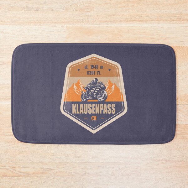 Item preview, Klausen Pass (Klausenpass) Switzerland Motorcycling Mountain Design designed and sold by CynthiaGraphics.