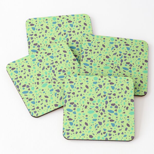 Item preview, TERRAZZO PRINT IN LIGHT GREEN designed and sold by larissa-myrie.