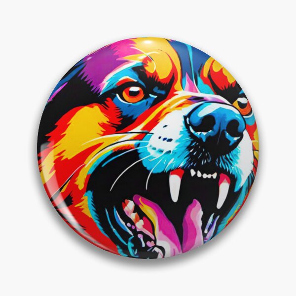 Item preview, Snarling Dog: Fierce and Intimidating designed and sold by GrizzlyCollective.