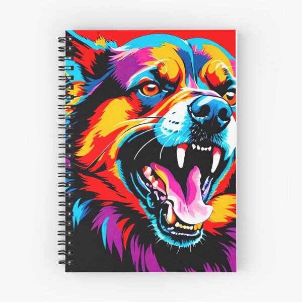 Item preview, Snarling Dog: Fierce and Intimidating designed and sold by GrizzlyCollective.