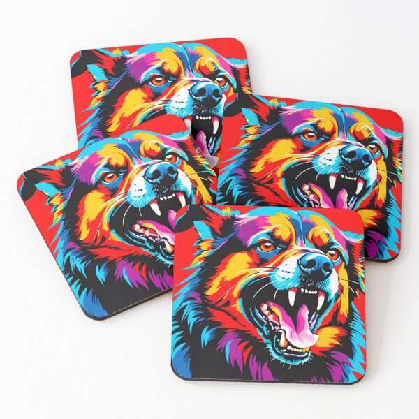 Item preview, Snarling Dog: Fierce and Intimidating designed and sold by GrizzlyCollective.