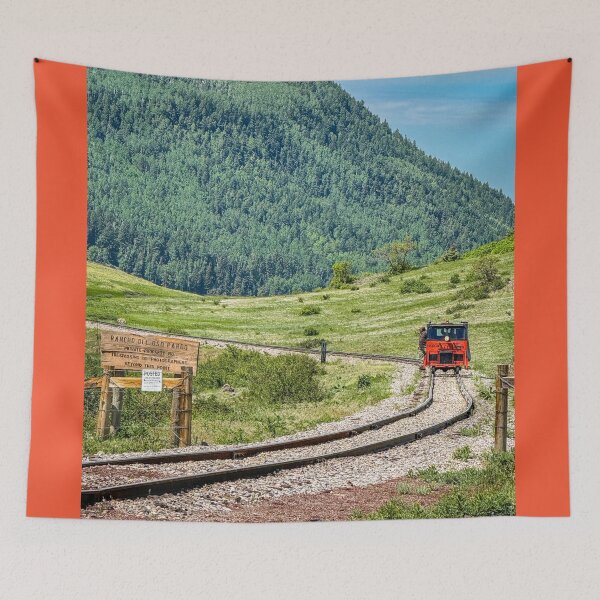 Item preview, Inspection Car on the Narrow Gauge Tracks designed and sold by Debra Martz.