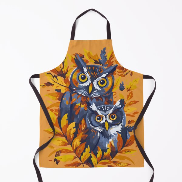 Item preview, Owl Fall Autumn Foliage designed and sold by Wild-Co.