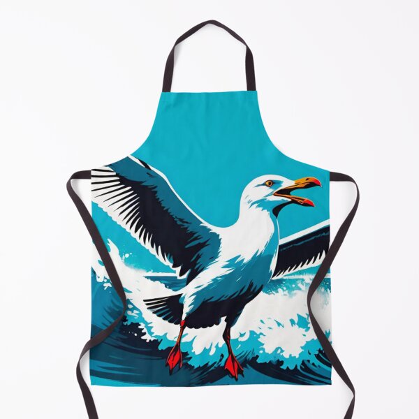 Item preview, Soaring Seagull: Graceful Coastal Bird designed and sold by GrizzlyCollective.