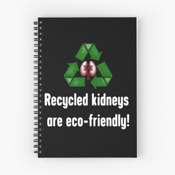 Artikelvorschau, Recycelte Nieren – Umweltfreundlicher Organspender-Humor entworfen und verkauft von SHHCreations.