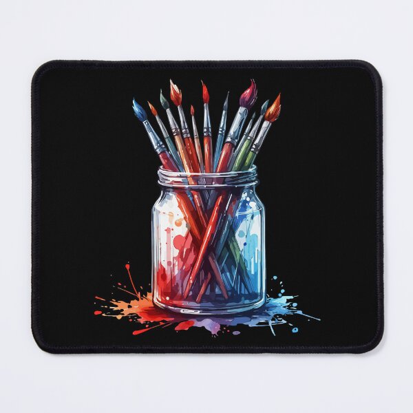 Item preview, Paint brushes Watercolor designed and sold by TomFrontierArt.