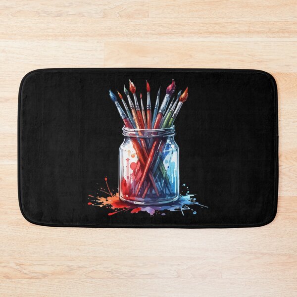 Item preview, Paint brushes Watercolor designed and sold by TomFrontierArt.