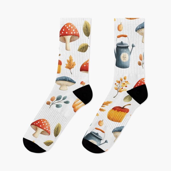 Item preview, Whimsical Autumn Illustrations – Adorable Fall Items Collection designed and sold by ArtfullyJua.