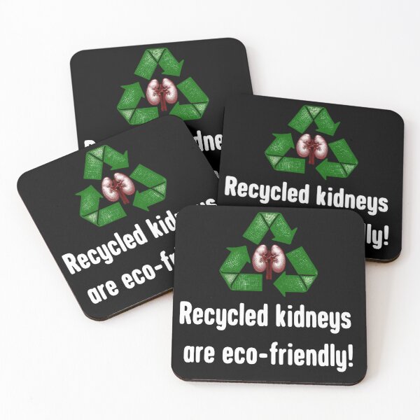 Artikelvorschau, Recycelte Nieren – Umweltfreundlicher Organspender-Humor entworfen und verkauft von SHHCreations.