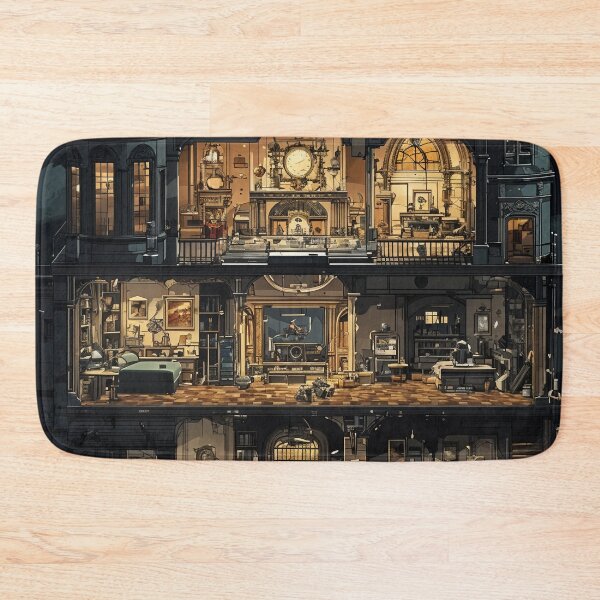 Item preview, The Enigmatic Mansion: A Journey Through Layers of Mystery designed and sold by oanaunciuleanu.