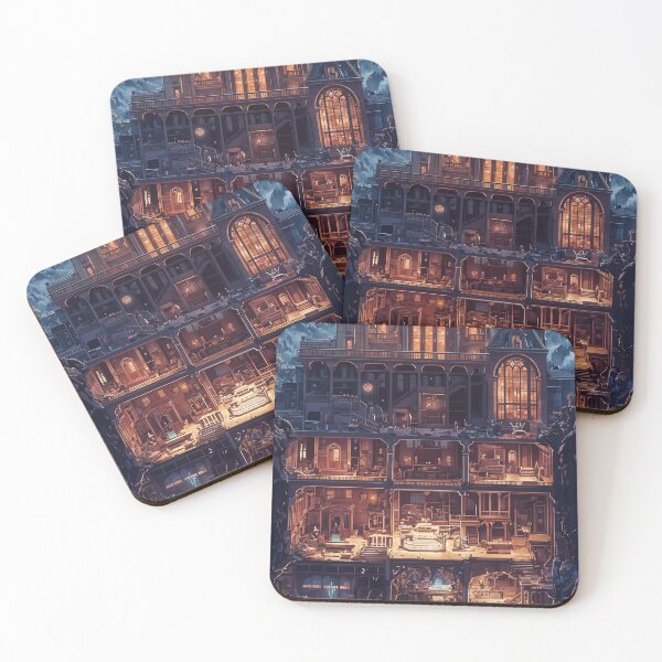Item preview, The Enigmatic Mansion: A Journey Through Layers of Mystery designed and sold by oanaunciuleanu.