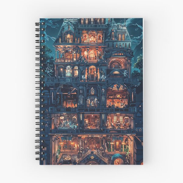 Item preview, The Enigmatic Mansion: A Journey Through Layers of Mystery designed and sold by oanaunciuleanu.