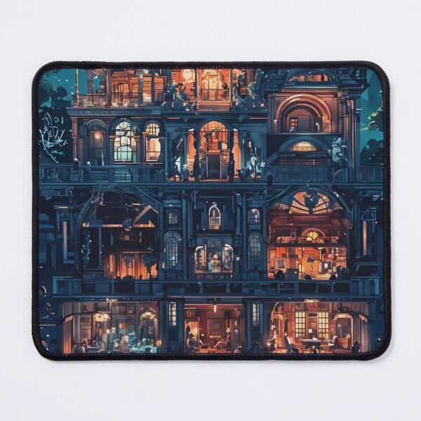 Item preview, The Enigmatic Mansion: A Journey Through Layers of Mystery designed and sold by oanaunciuleanu.