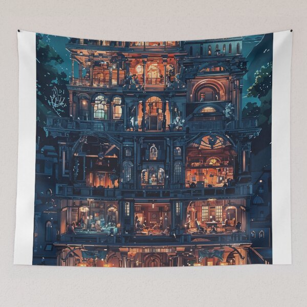 Item preview, The Enigmatic Mansion: A Journey Through Layers of Mystery designed and sold by oanaunciuleanu.