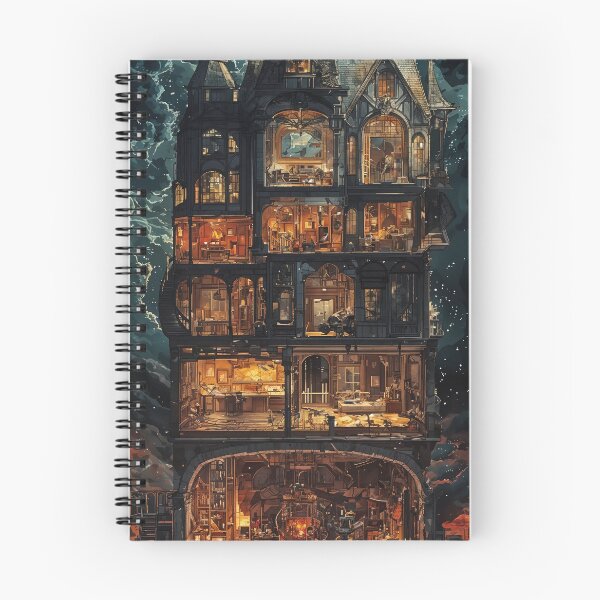 Item preview, The Enigmatic Mansion: A Journey Through Layers of Mystery designed and sold by oanaunciuleanu.