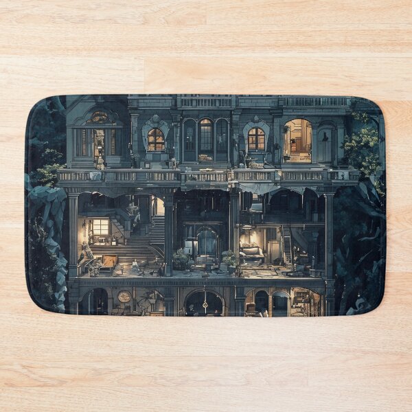 Item preview, The Enigmatic Mansion: A Journey Through Layers of Mystery designed and sold by oanaunciuleanu.