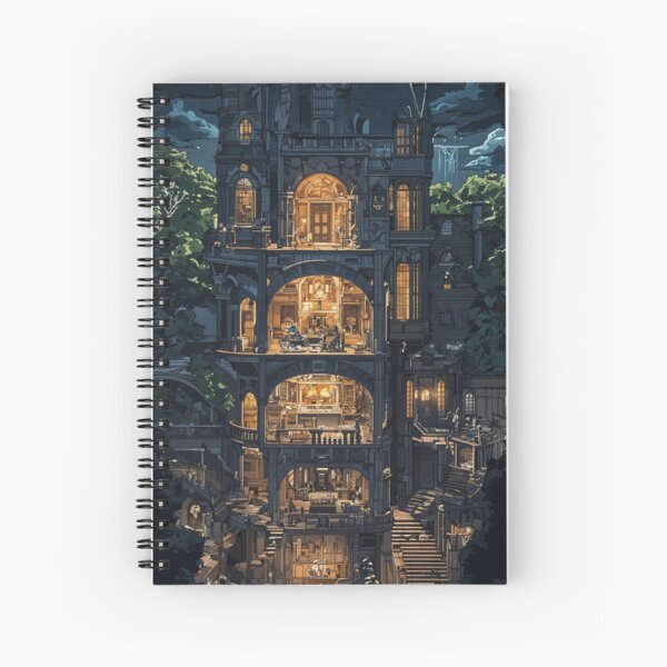 Item preview, The Enigmatic Mansion: A Journey Through Layers of Mystery designed and sold by oanaunciuleanu.