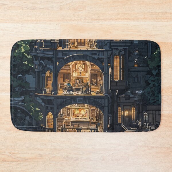 Item preview, The Enigmatic Mansion: A Journey Through Layers of Mystery designed and sold by oanaunciuleanu.