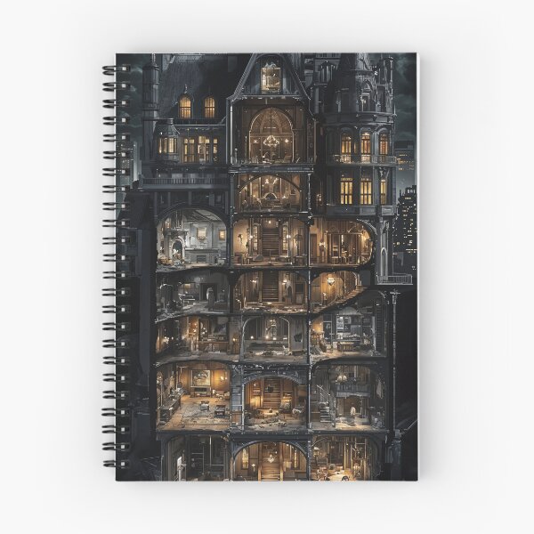 Item preview, The Enigmatic Mansion: A Journey Through Layers of Mystery designed and sold by oanaunciuleanu.