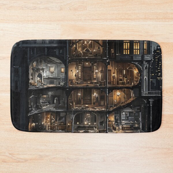 Item preview, The Enigmatic Mansion: A Journey Through Layers of Mystery designed and sold by oanaunciuleanu.