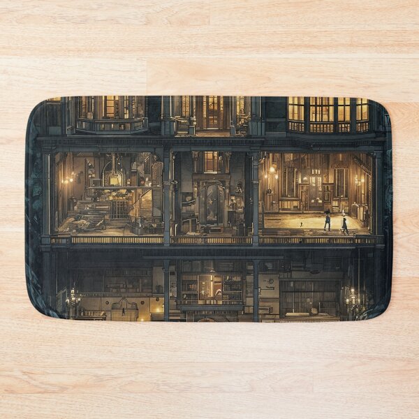 Item preview, The Enigmatic Mansion: A Journey Through Layers of Mystery designed and sold by oanaunciuleanu.