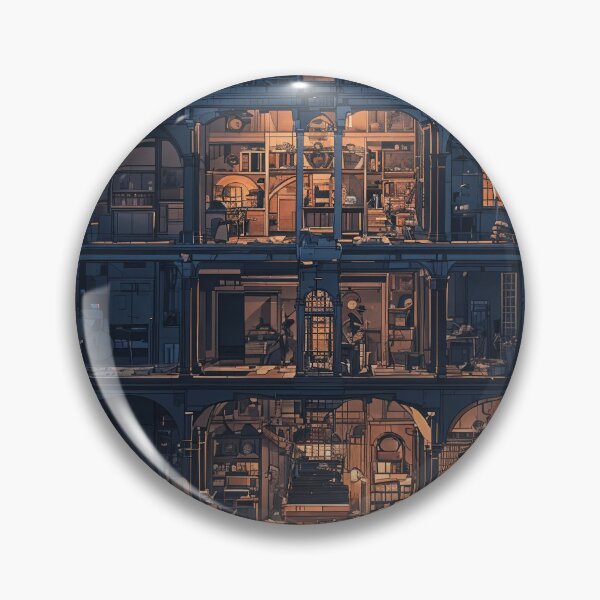 Item preview, The Enigmatic Mansion: A Journey Through Layers of Mystery designed and sold by oanaunciuleanu.