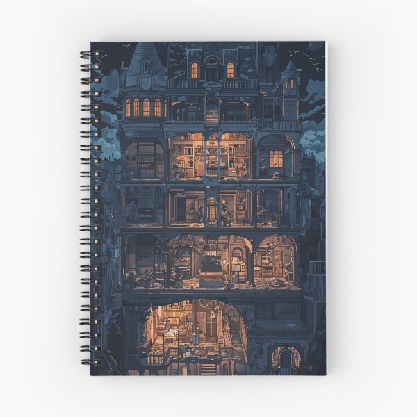 Item preview, The Enigmatic Mansion: A Journey Through Layers of Mystery designed and sold by oanaunciuleanu.