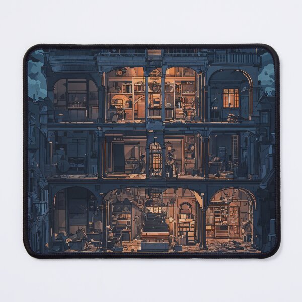 Item preview, The Enigmatic Mansion: A Journey Through Layers of Mystery designed and sold by oanaunciuleanu.