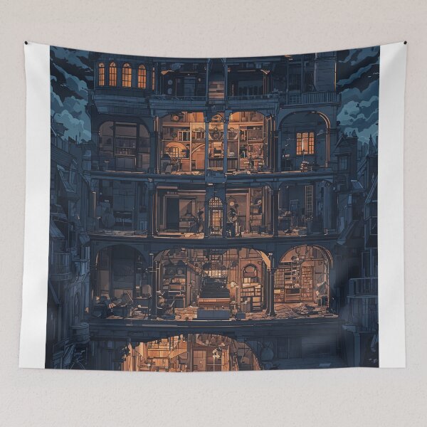 Item preview, The Enigmatic Mansion: A Journey Through Layers of Mystery designed and sold by oanaunciuleanu.