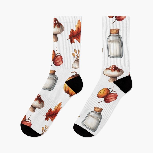 Item preview, Whimsical Autumn Illustrations – Adorable Fall Items Collection designed and sold by ArtfullyJua.