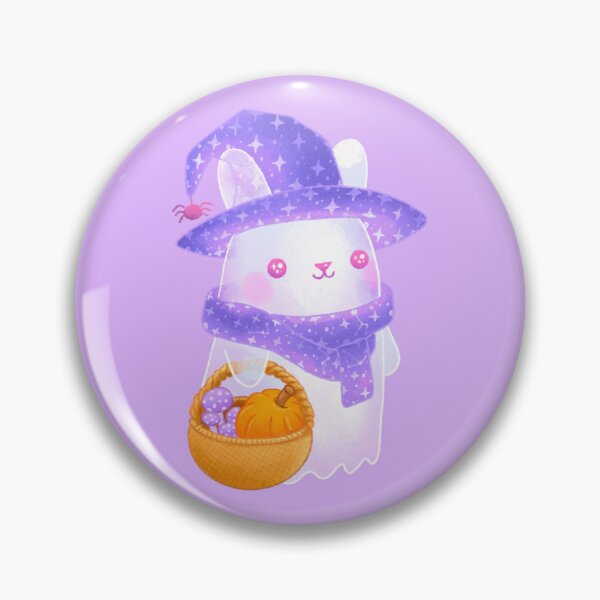 Item preview, Cute Halloween Bunny Ghost designed and sold by SugarMochi.