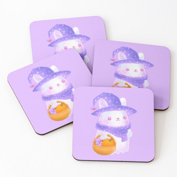 Item preview, Cute Halloween Bunny Ghost designed and sold by SugarMochi.