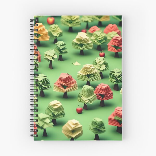 Item preview, Origami Art - Orchard Serenity: The Apple Tree Haven designed and sold by ArtfulFolds.