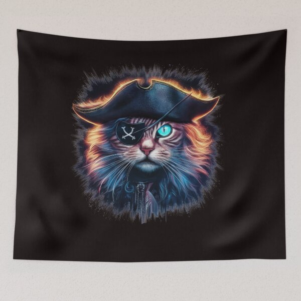 Item preview, Pirate Cat designed and sold by leshewle.