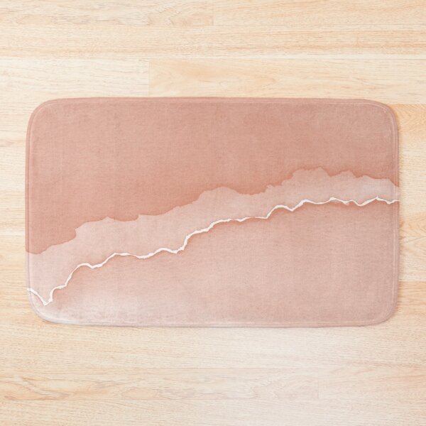 Item preview, Desert Sunset Abstract Watercolor Painting - Coral + Snow designed and sold by Irene Estelle.