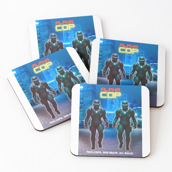 Item preview, Alpha Cop Starring Ryan Reynolds and Hugh Jackman  designed and sold by iartquelquefois.