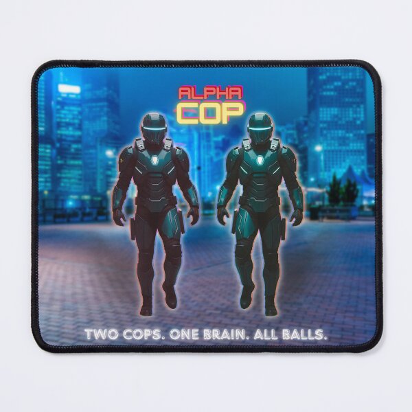 Item preview, Alpha Cop Starring Ryan Reynolds and Hugh Jackman  designed and sold by iartquelquefois.