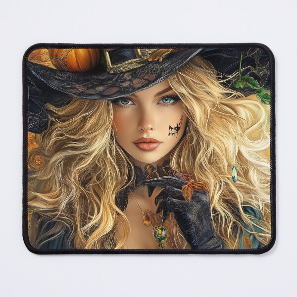 Item preview, blonde halloween witch designed and sold by daila70.