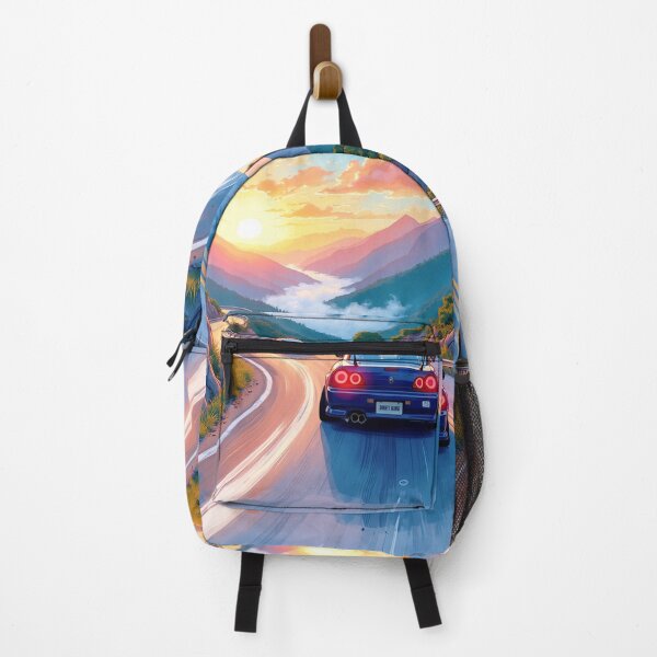 Item preview, Japanese Race Cars Racing Towards the Sunset - Car Culture designed and sold by Design Raptor.