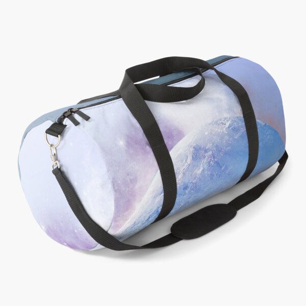 Item preview, Blue Planets on a Gradient Background designed and sold by WhiteSoftPetals.