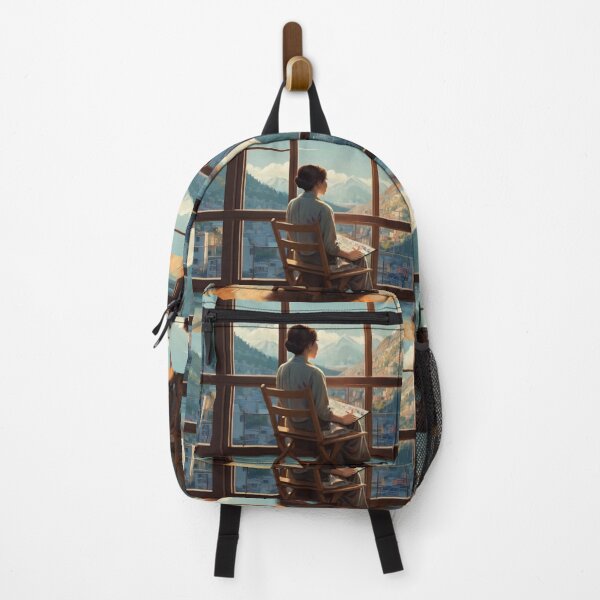 Item preview, Morning Peaceful Contemplation with Mountain View designed and sold by KilianSzmid.
